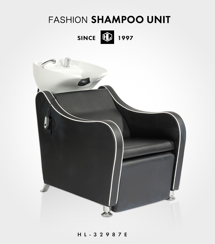 salon shampoo bowl and chair